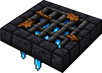 An iron grate catching sticks and leaves